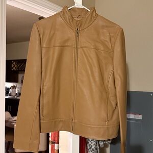 Valerie Stevens Beige Lambskin Jacket